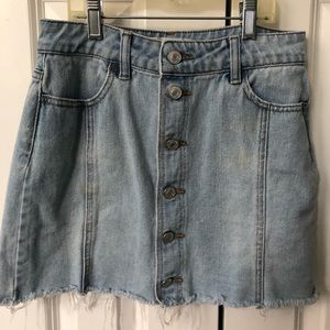 Pacsun Jean Skirt